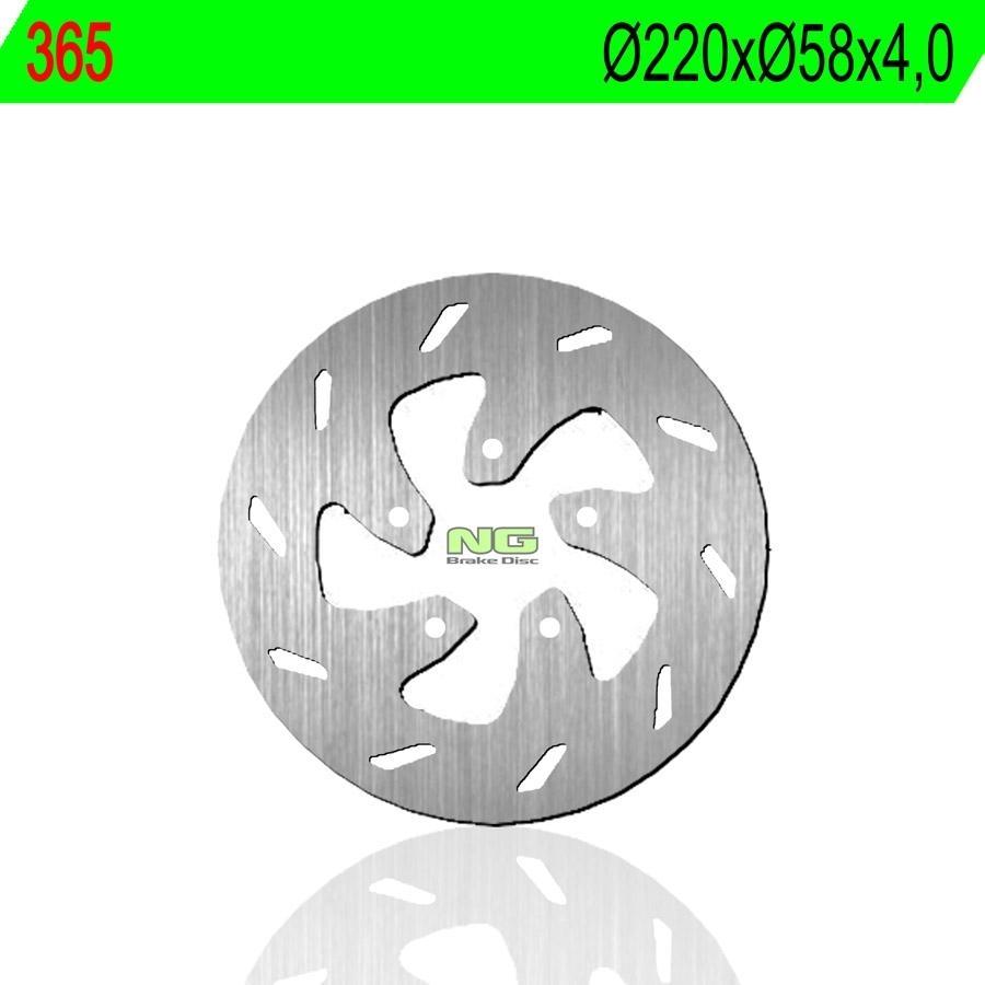 DISCO FRENO NG 365  220 X  58 X 4