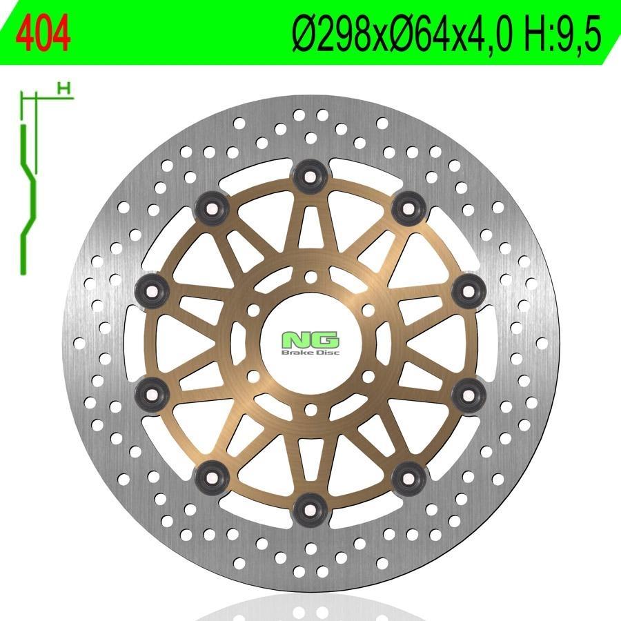 DISCO FRENO NG 404  298 X  64 X 4