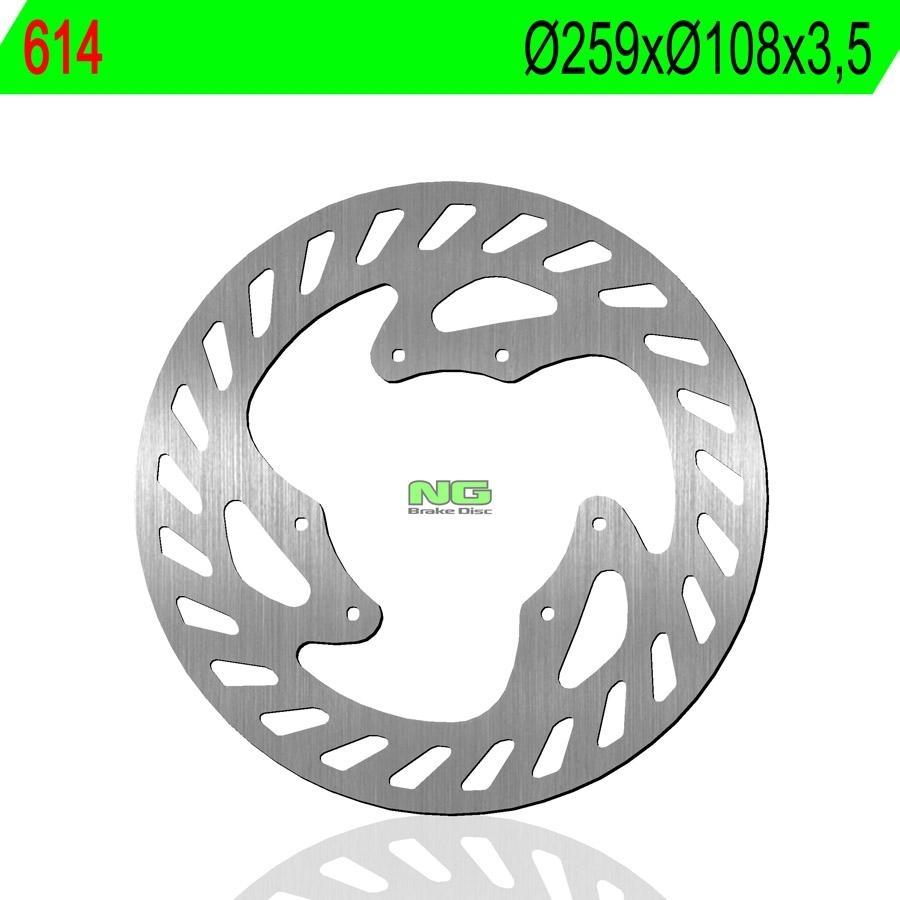 DISCO FRENO NG 614  259 X  108 X 3.5