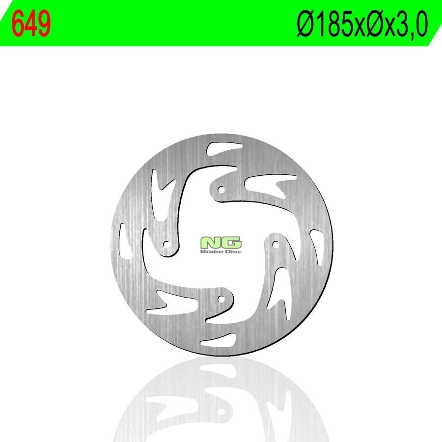 DISCO FRENO NG 649  185 X 3