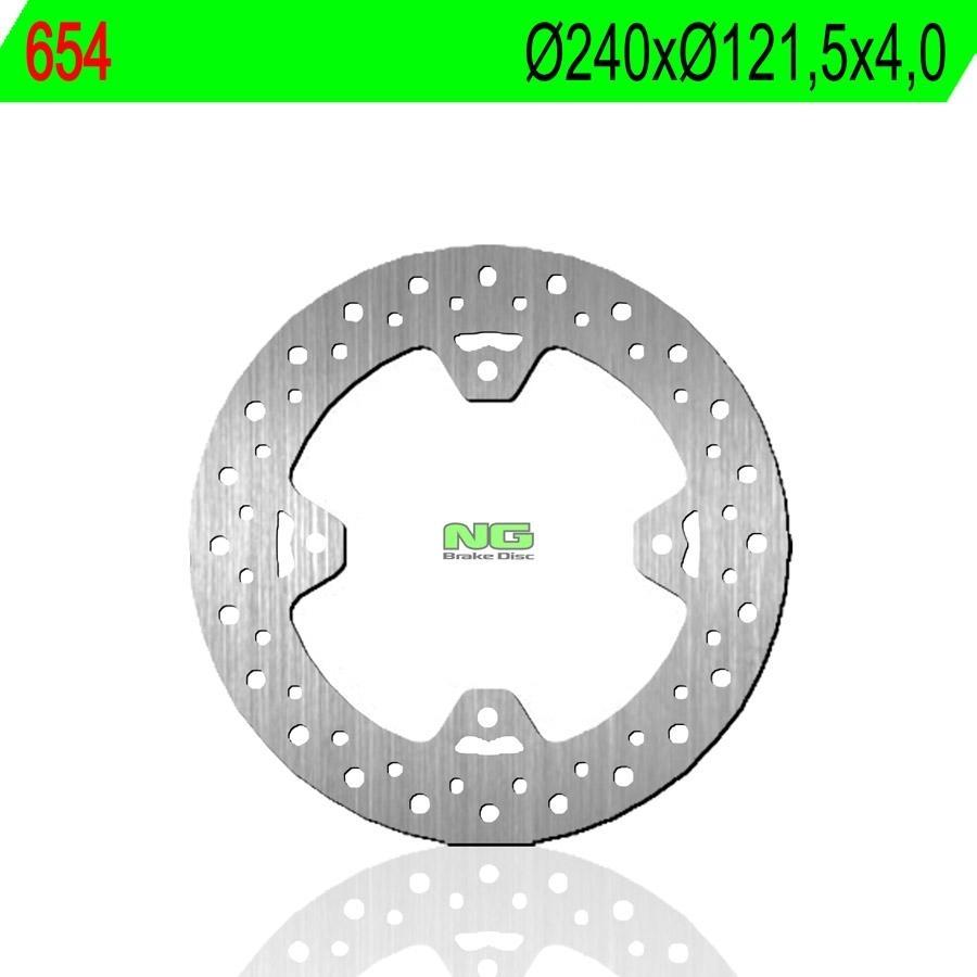 DISCO FRENO NG 654  240 X  121 X 4