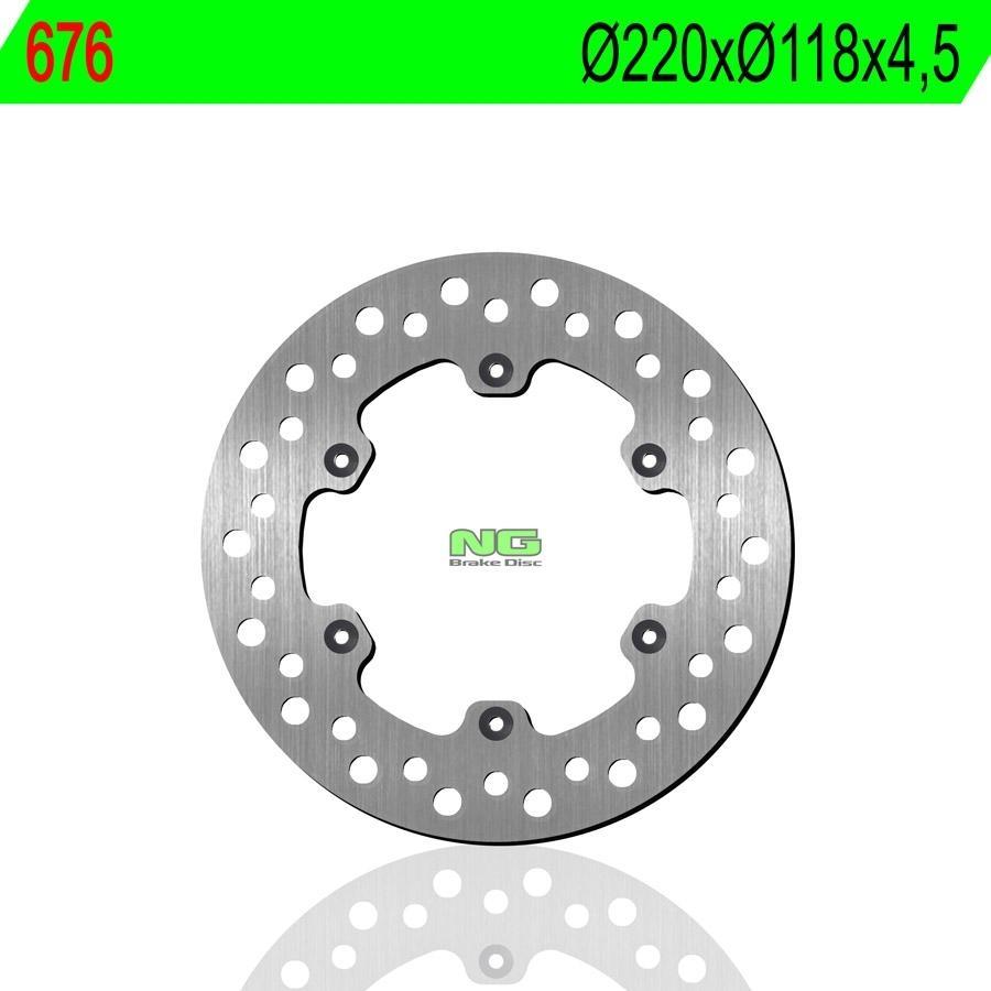 DISCO FRENO NG 676  220 X  118 X 4.5