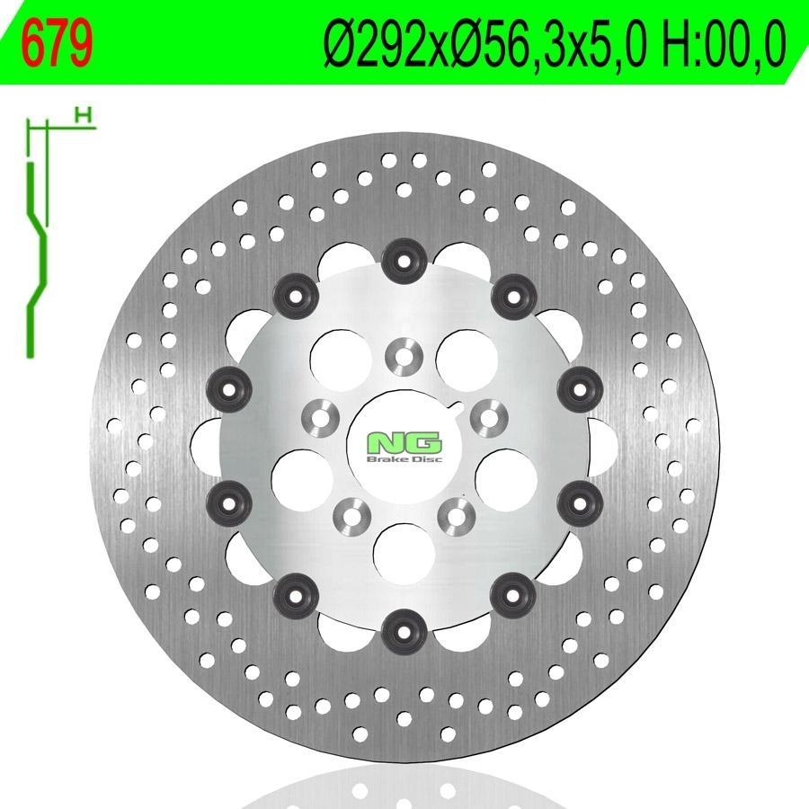 DISCO FRENO NG 679  292 X  56.35 X 5