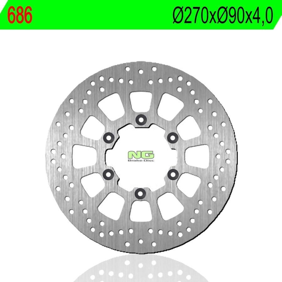 DISCO FRENO NG 686  270 X  89.6 X 4
