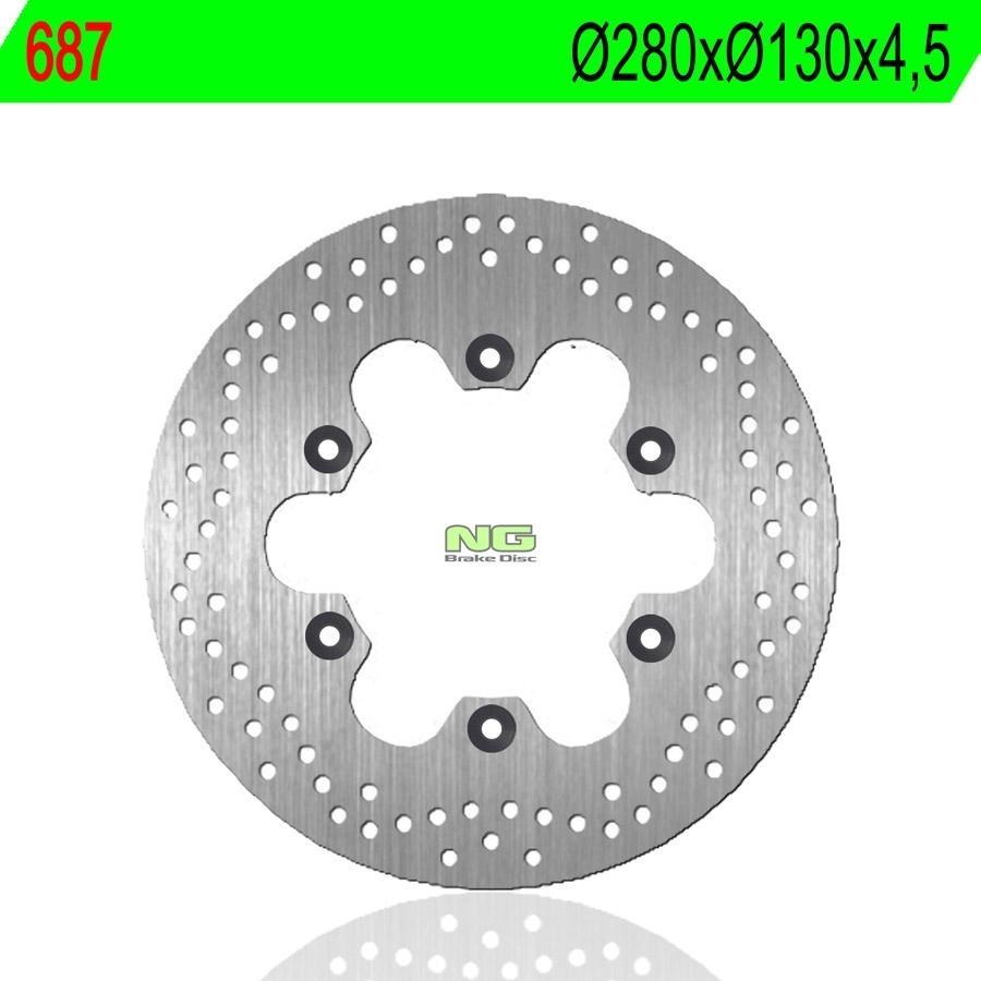 DISCO FRENO NG 687  280 X  130 X 4