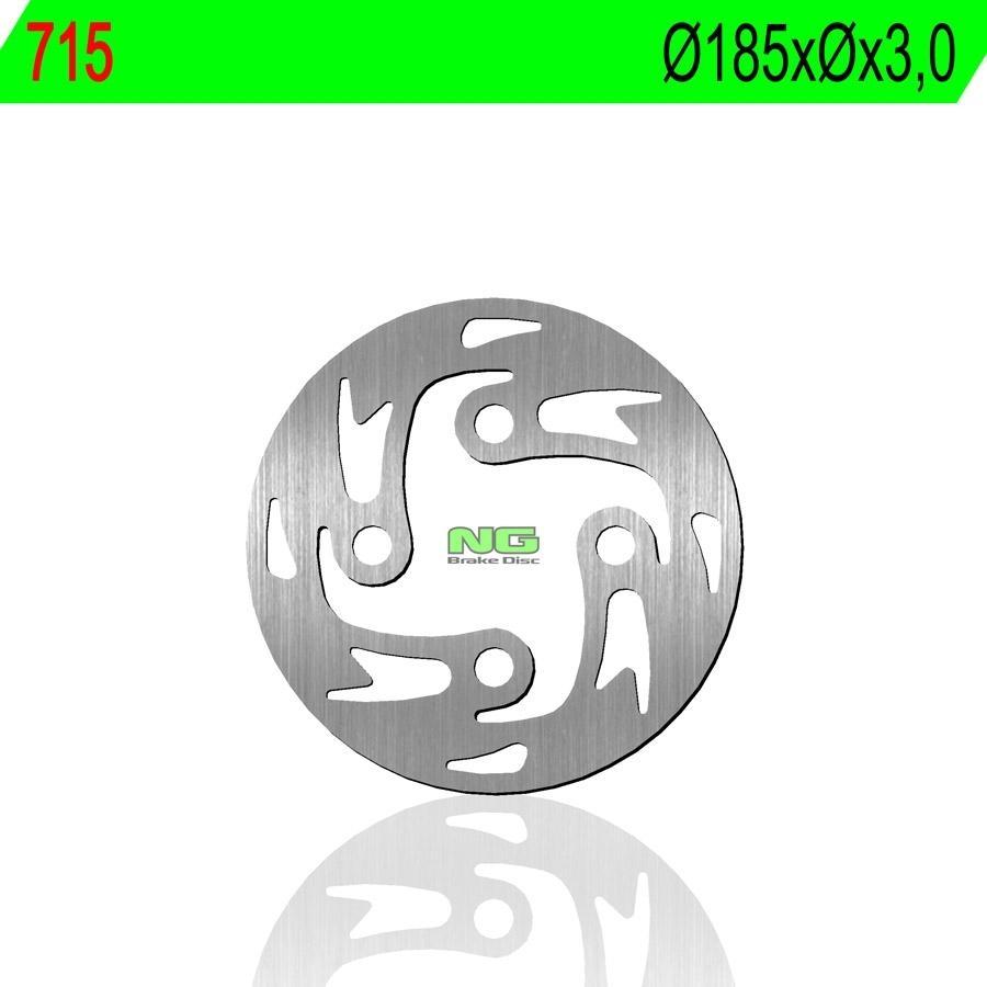 DISCO FRENO NG 715  185 X 3