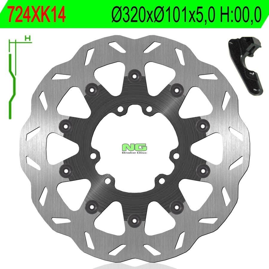 DISCO FRENO NG 724XK14  320 X  101 X 5
