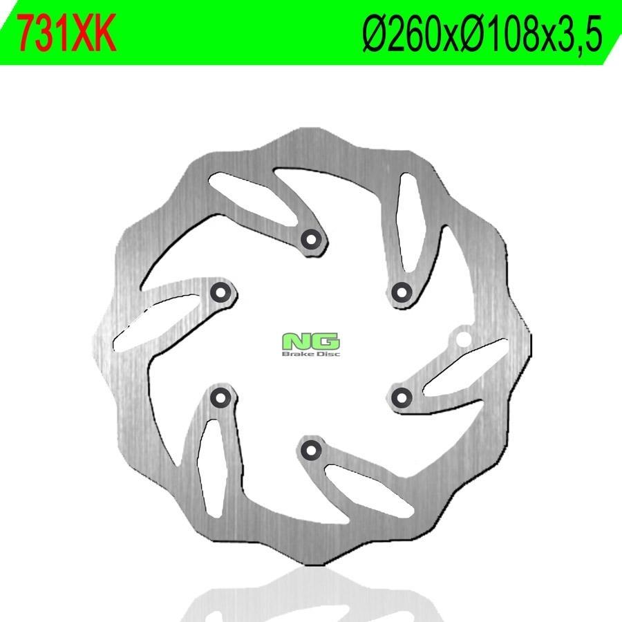 DISCO FRENO NG 731XK  260 X  108 X 3.5