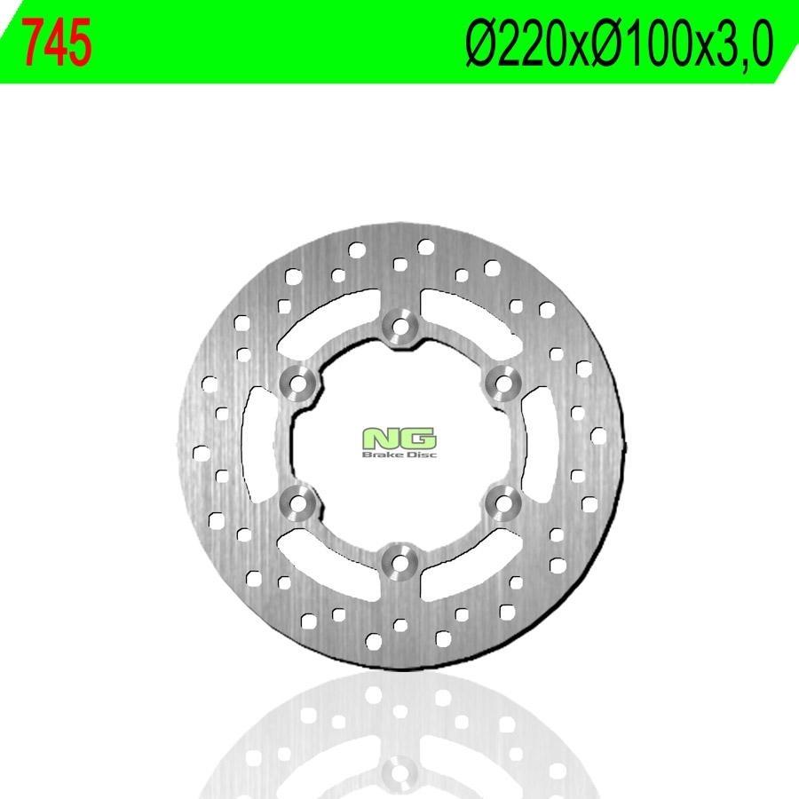 DISCO FRENO NG 745  220 X  100.5 X 3