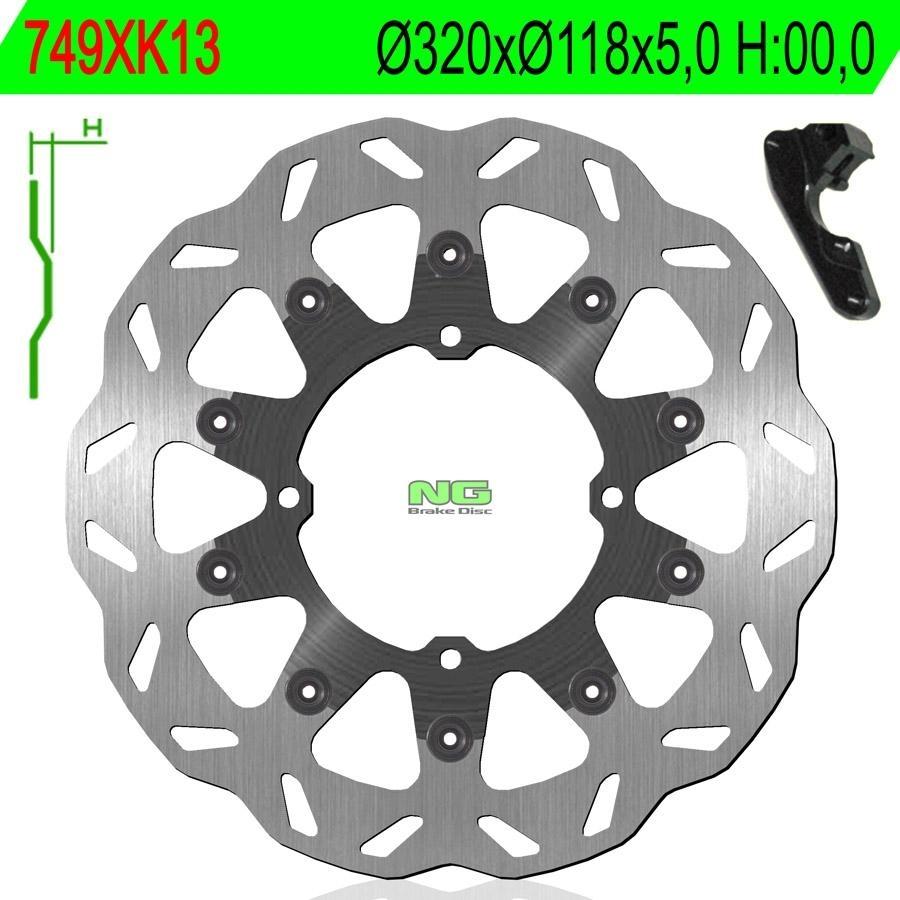 DISCO FRENO NG 749XK13  320 X  118 X 5