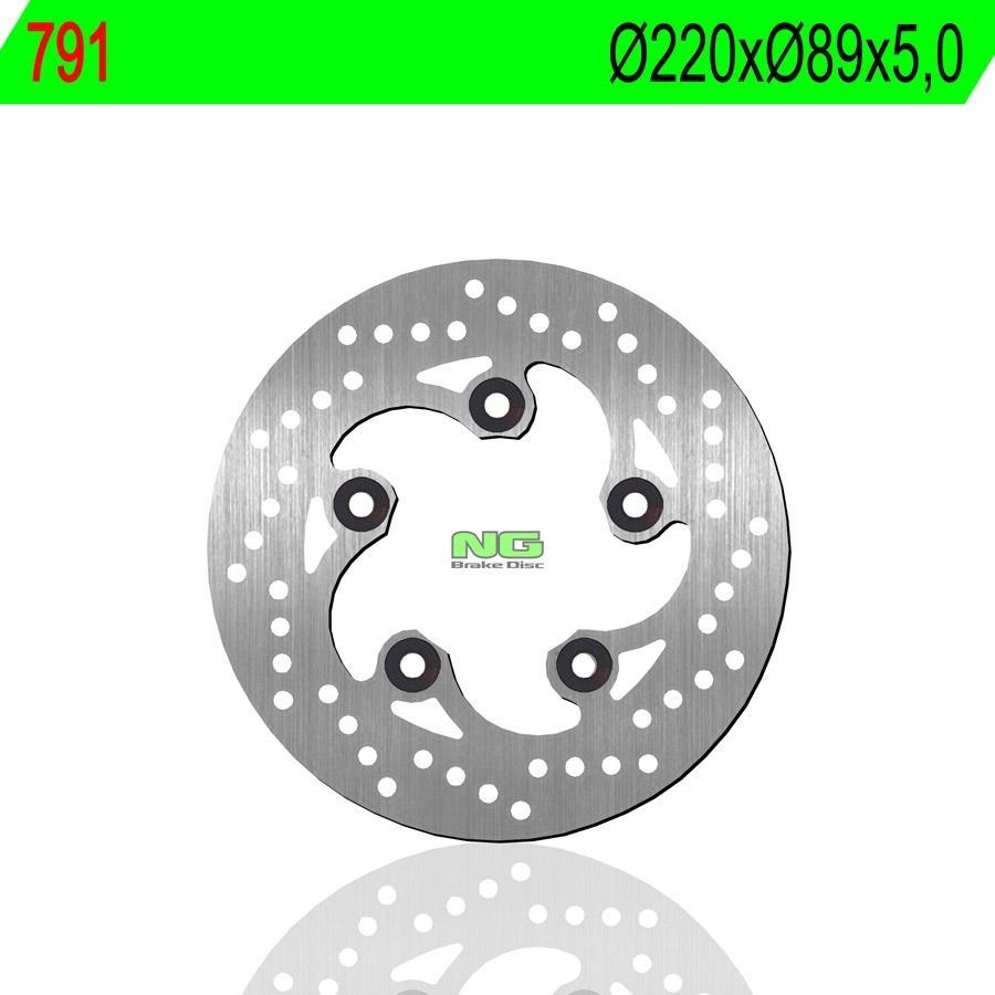 DISCO FRENO NG 791  220 X  89 X 5