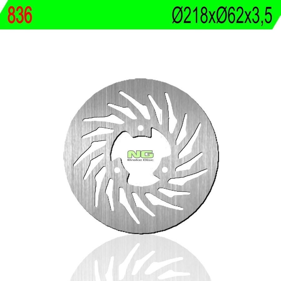 DISCO FRENO NG 836  218 X  62 X 3.5