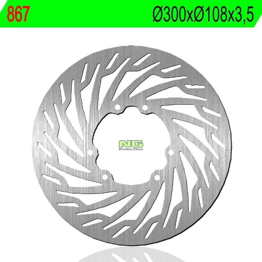 DISCO FRENO NG 867  300 X  108 X 3.5