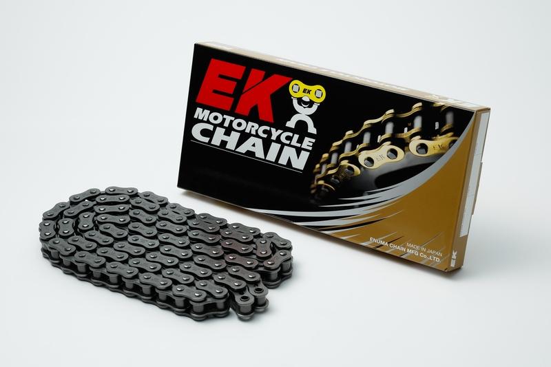 CADENA EK 630SRO O-RING 630 CARRETERA STANDARD 120 ACERO / ACERO REMACHE