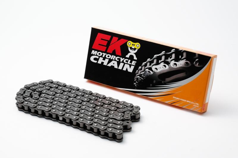 CADENA EK 530D 530 CARRETERA STANDARD 96 ACERO / ACERO CLIP