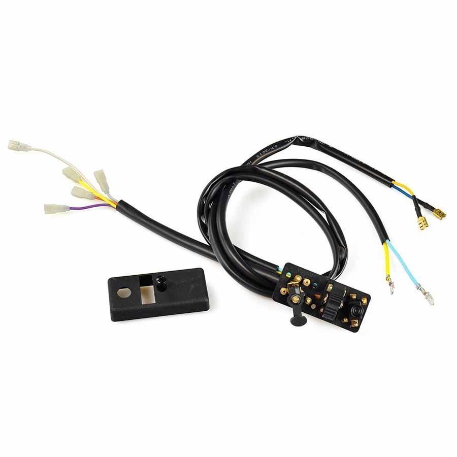 LLAVE DE LUCES CONMUTADOR VESPA 149185 PX80/125/150, PX200 (78-83) - 9 CABLE (12V WITH INDICATORS, W/O BATTERY)   45573