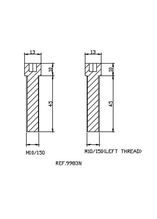 ACOPLADORES M10/150 TORNILLO DERECHO+TORNILLO IZDO