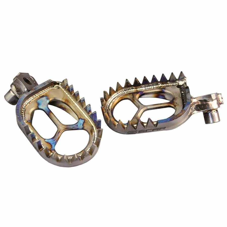 REPOSAPIES ESTRIBERAS SCAR TITANIO KTM/HUSQVARNA S5517  441991