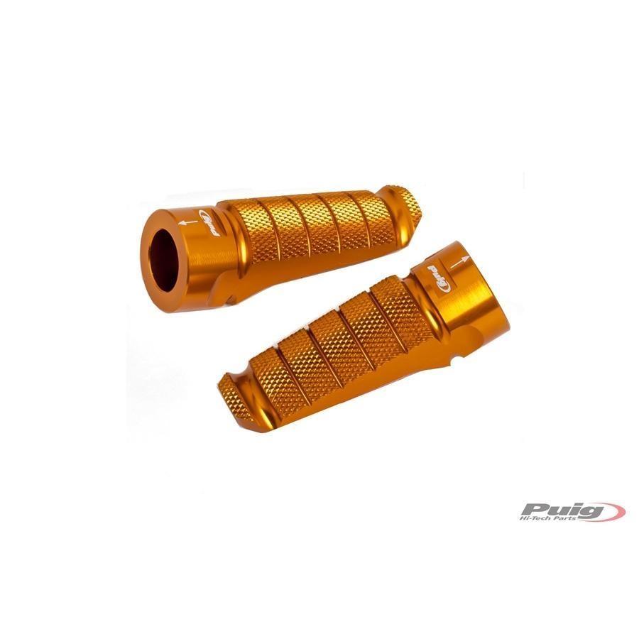 REPOSAPIES ESTRIBERAS PUIG HI-TECH PILOTO LADO DER/IZQ C/ORO