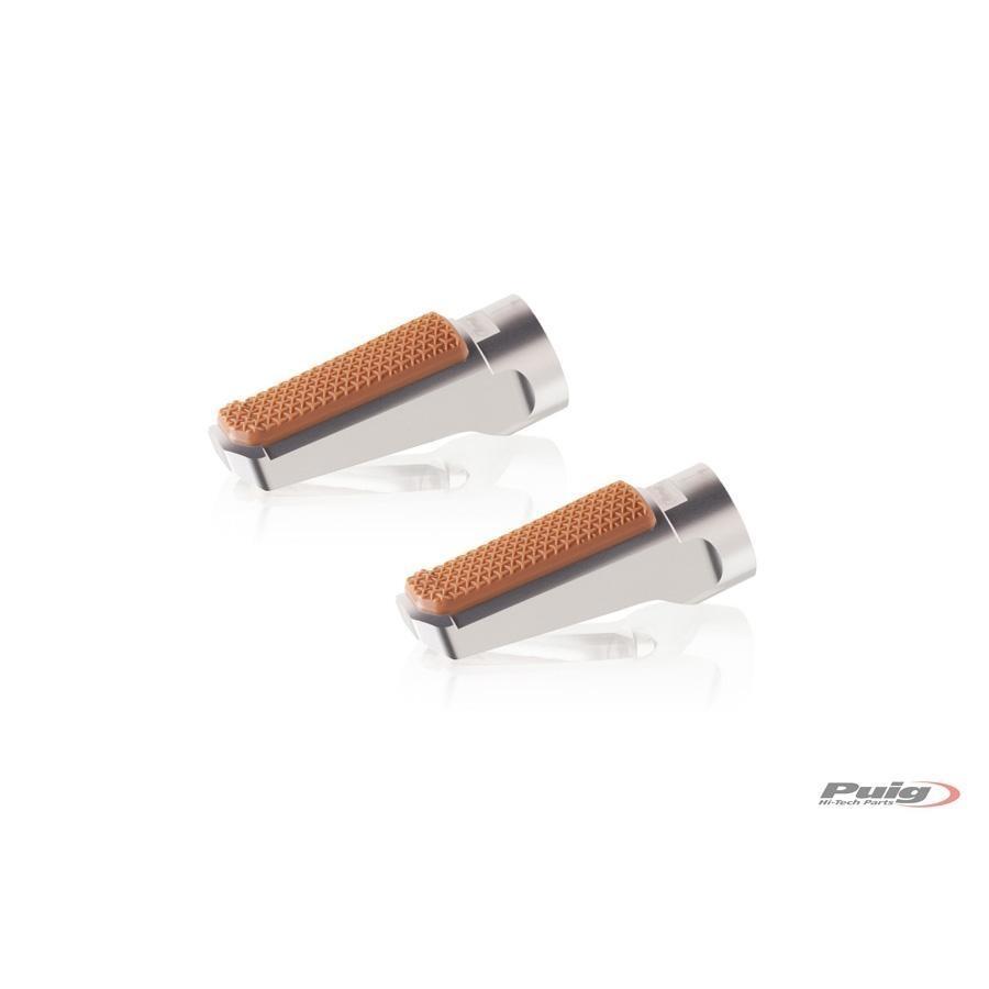 REPOSAPIES ESTRIBERAS PUIG VINTAGE+GOMA LADO DER/IZQ C/PLATA