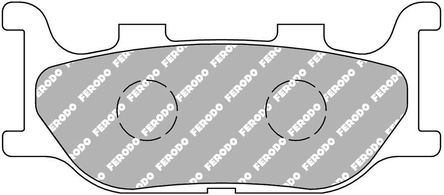 PASTILLAS FRENO FERODO FDB2003EF 169 07042 07YA34