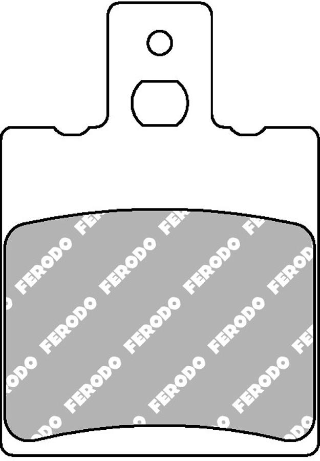 PASTILLAS FRENO FERODO FDB2081AG  FD232  07BB31  7087
