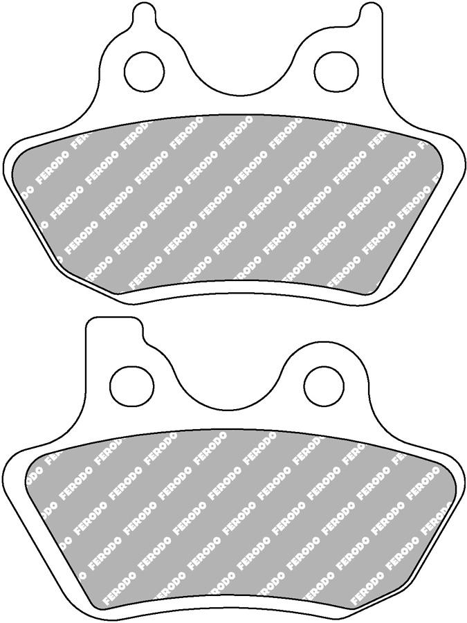 PASTILLAS FRENO FERODO FDB2097ST  FD235  FD375  FD376  07HD12  07HD16