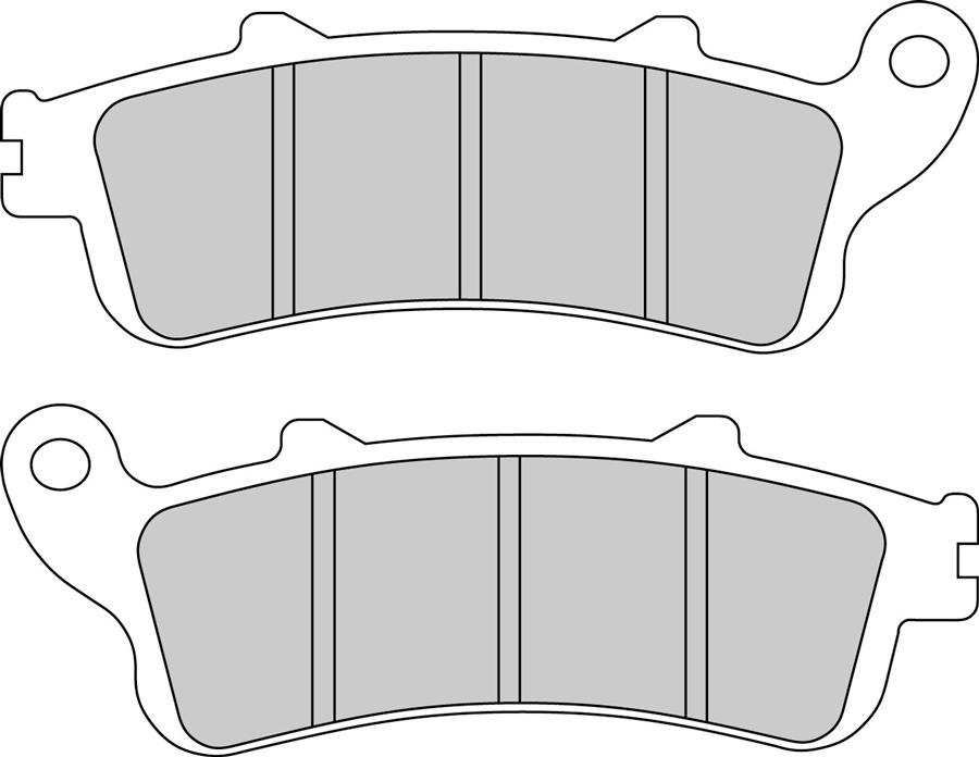 PASTILLAS FRENO FERODO FDB2098EF  FD207  07HO43