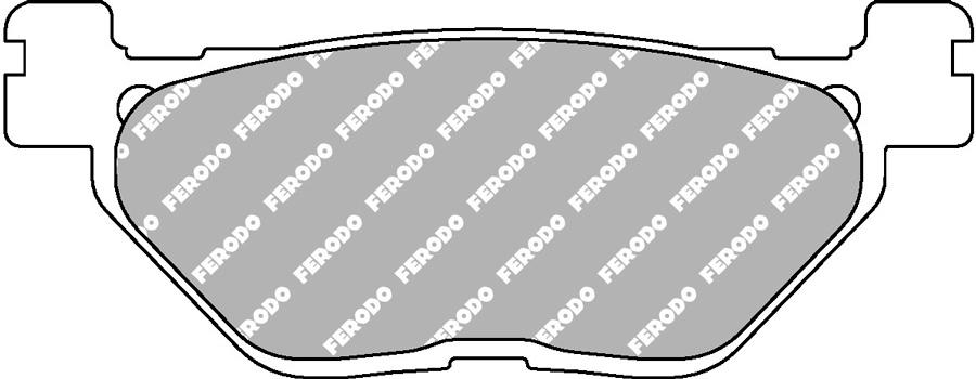 PASTILLAS FRENO FERODO FDB2156ST  FD295  07YA39
