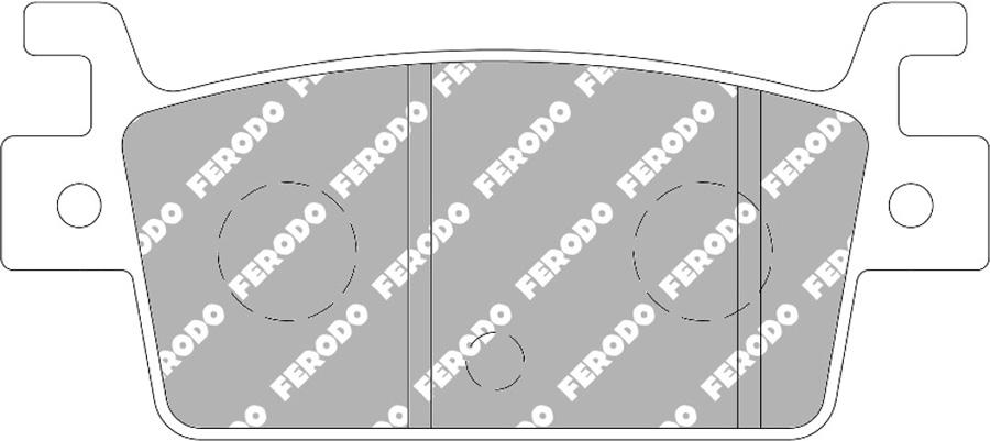 PASTILLAS FRENO FERODO FDB2304EF 526