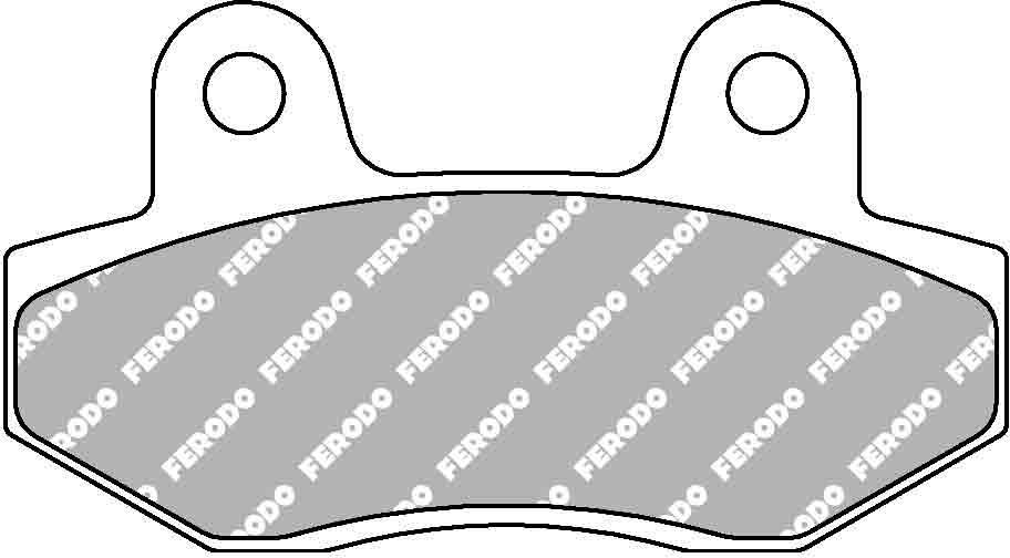 PASTILLAS FRENO FERODO FDB312EF 073 07HO13  07GR12