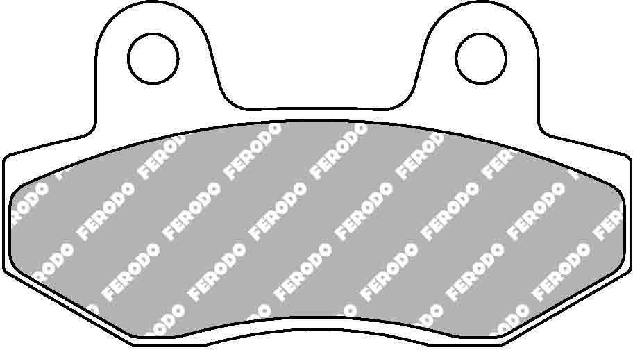 PASTILLAS FRENO FERODO FDB312ST  073 07HO13  07GR12