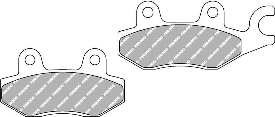 PASTILLAS FRENO FERODO FDB631AG  117 07YA20 07YA22