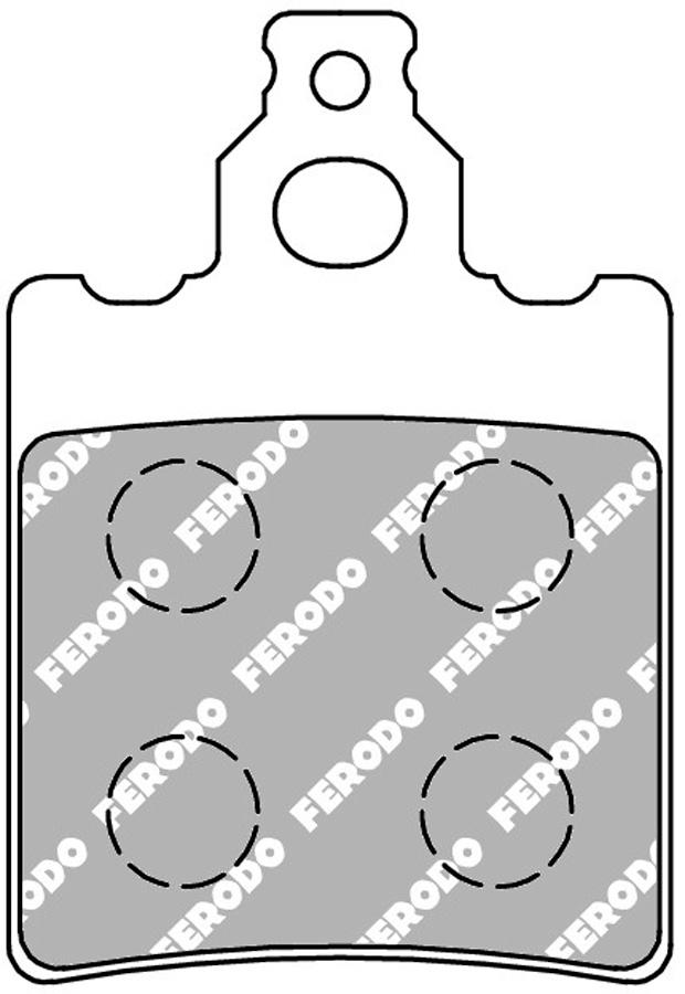 PASTILLAS FRENO FERODO FDB694AG 048 07BB13