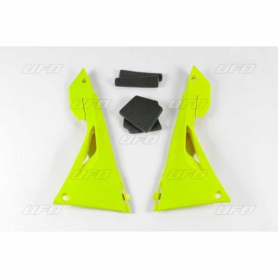 TAPA CAJA FILTRO AIRE UFO AMARILLO NEON HONDA CRF450R/RX   78104782