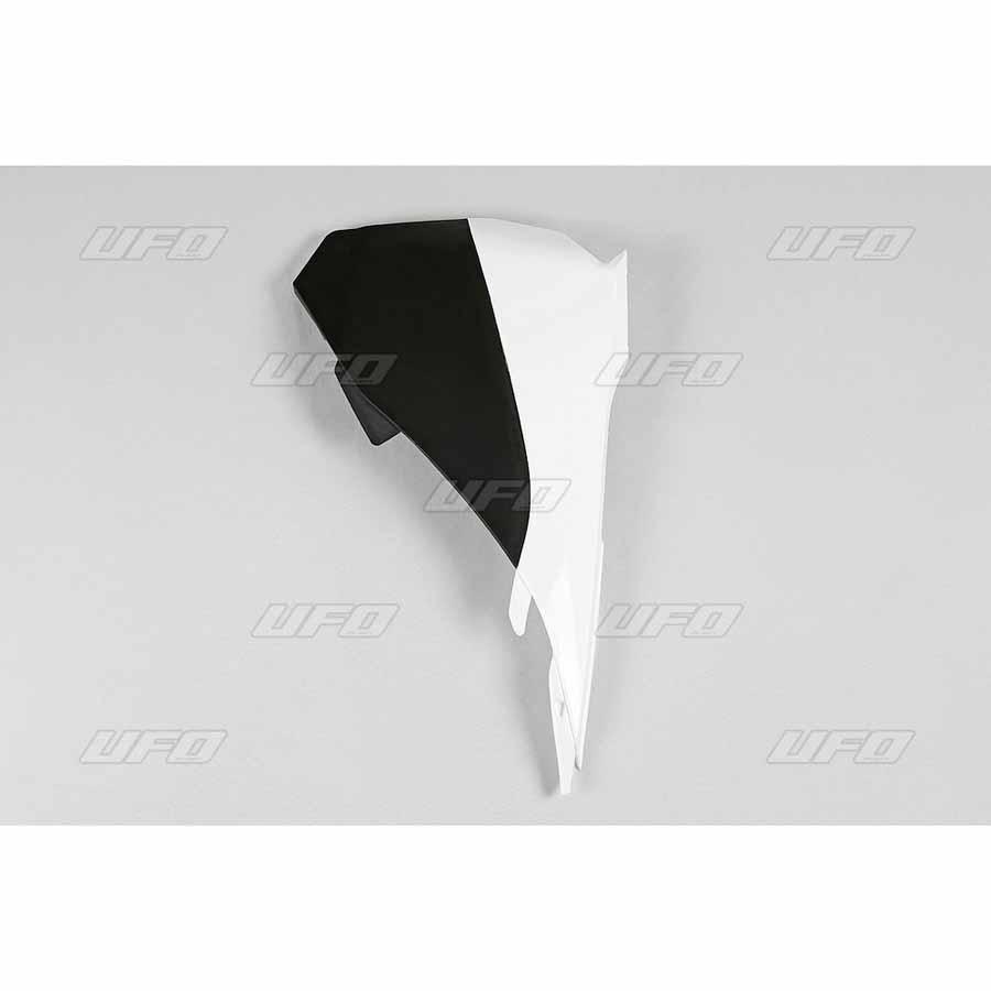 TAPA CAJA FILTRO AIRE UFO KTM BLANCO/NEGRO KT04043-999K   89657