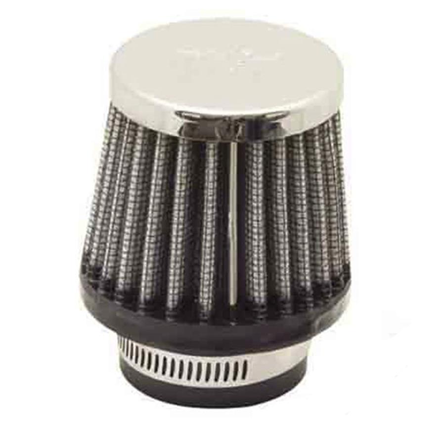 FILTRO POTENCIA K&N CÓNICO TAPA CROMADA D. 35 MM FRC0790