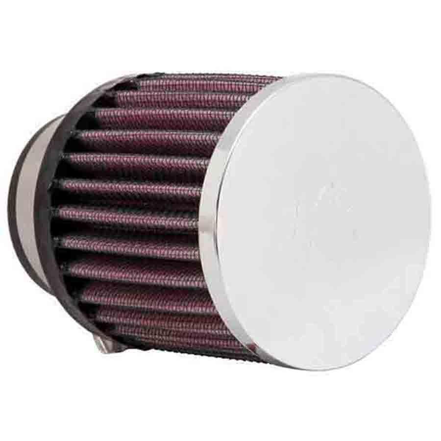 FILTRO POTENCIA K&N CROMADO CENTRADO DIÁMETRO 46 MM FRC0890