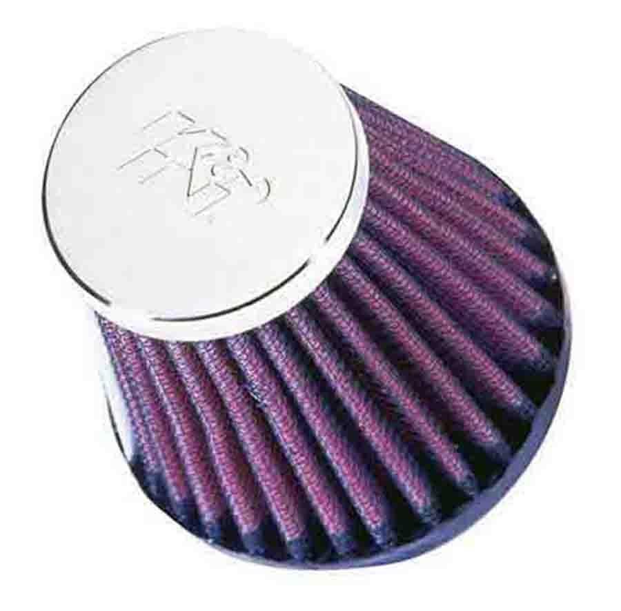 FILTRO POTENCIA K&N CONICO TAPA CROMADA D. 51MM FRC2580