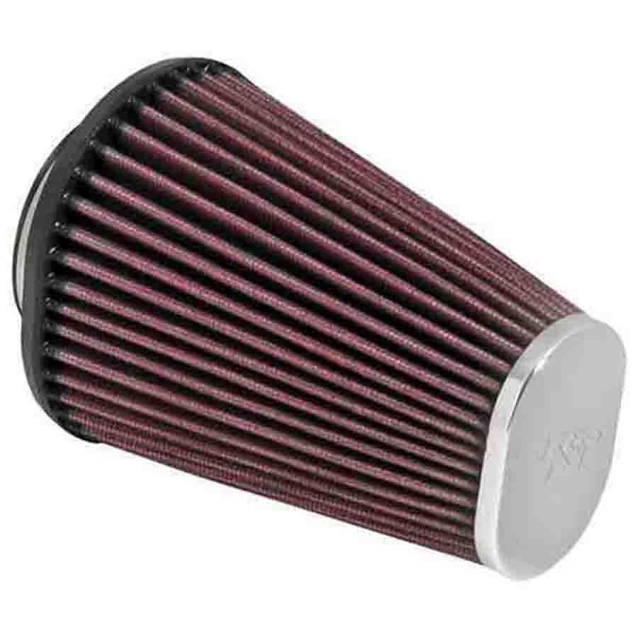 FILTRO POTENCIA K&N OVAL TAPA CROMADA D. 62 MM FRC3680