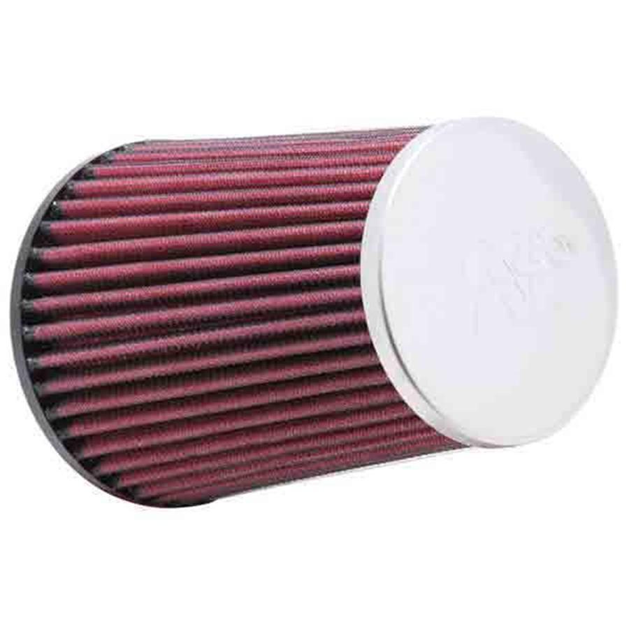 FILTRO POTENCIA K&N GOMA C/TAPA CROMADA D.70MM FRC5159