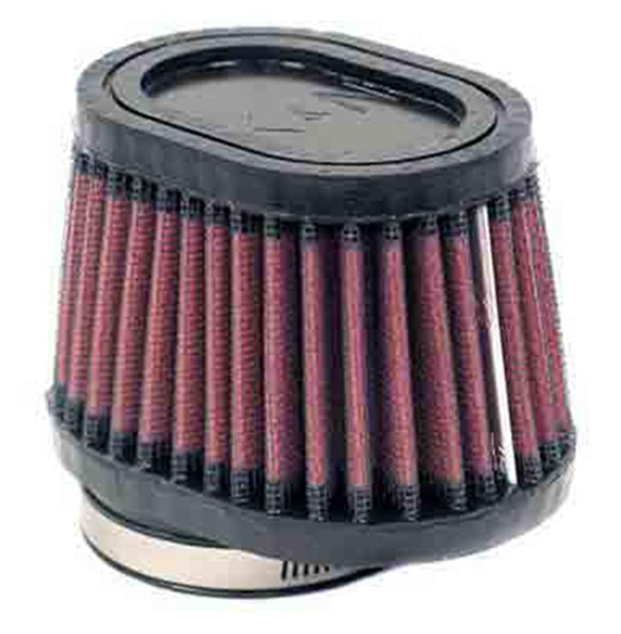 FILTRO AIRE K&N UNIVERSAL GOMA 2-1/8'FLG,4'X3' TPR/OV  FRU3000