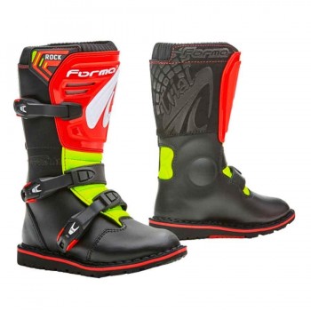 BOTAS FORMA OFF ROAD  ROCK BLACK/RED/YELLOW FLUO