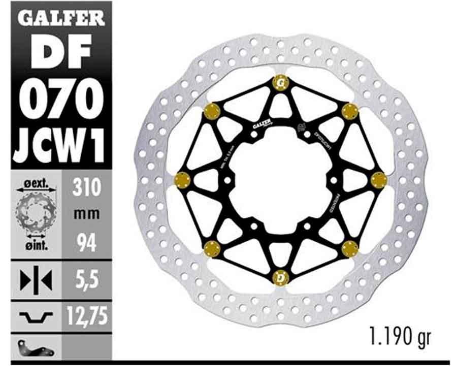 DISC WAVE FLOATECH 310X5.5MM (FRONT)