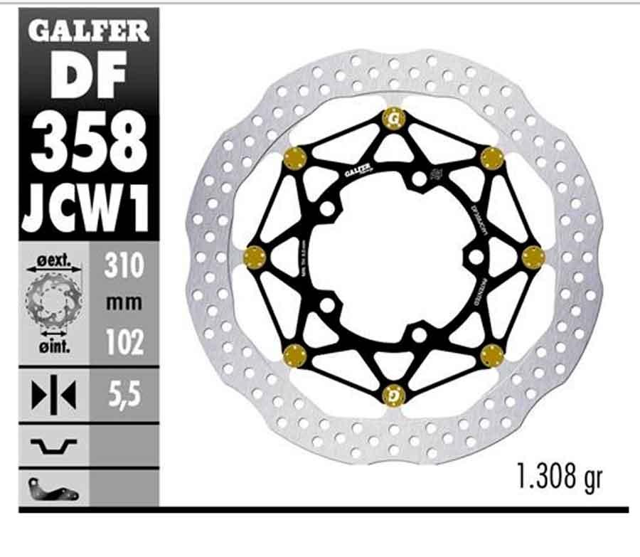 DISC WAVE FLOATECH RACING 310X5.5MM
