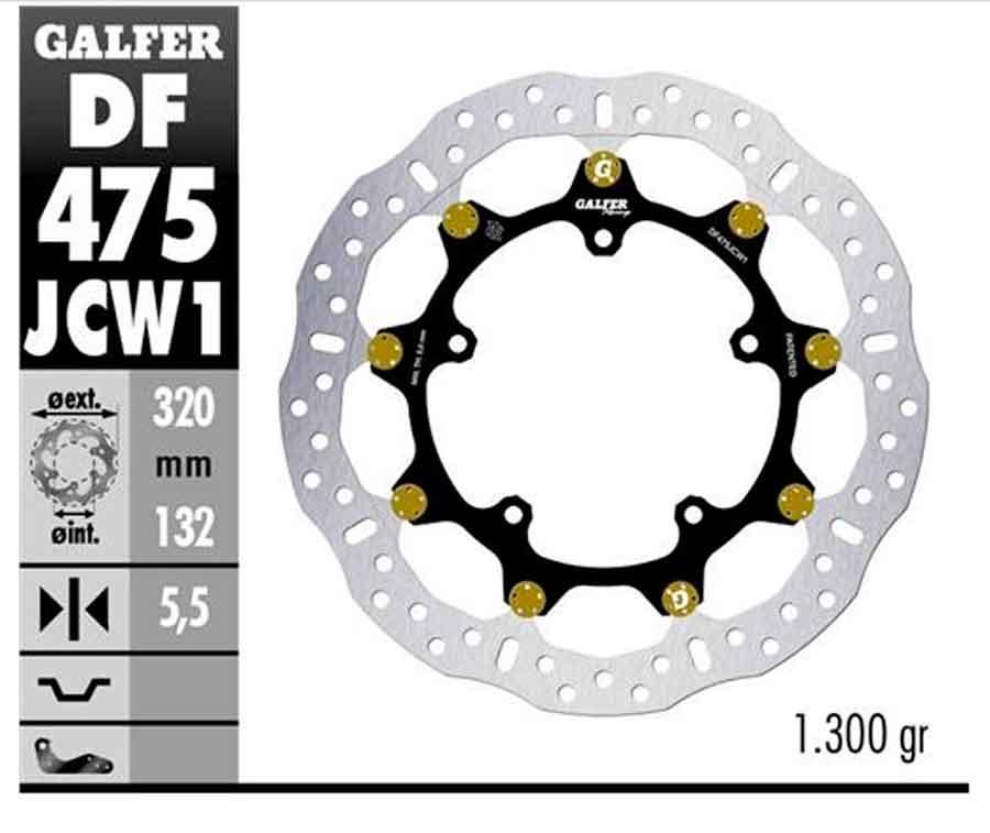 DISC WAVE FLOATECH RACING 320X5.5MM