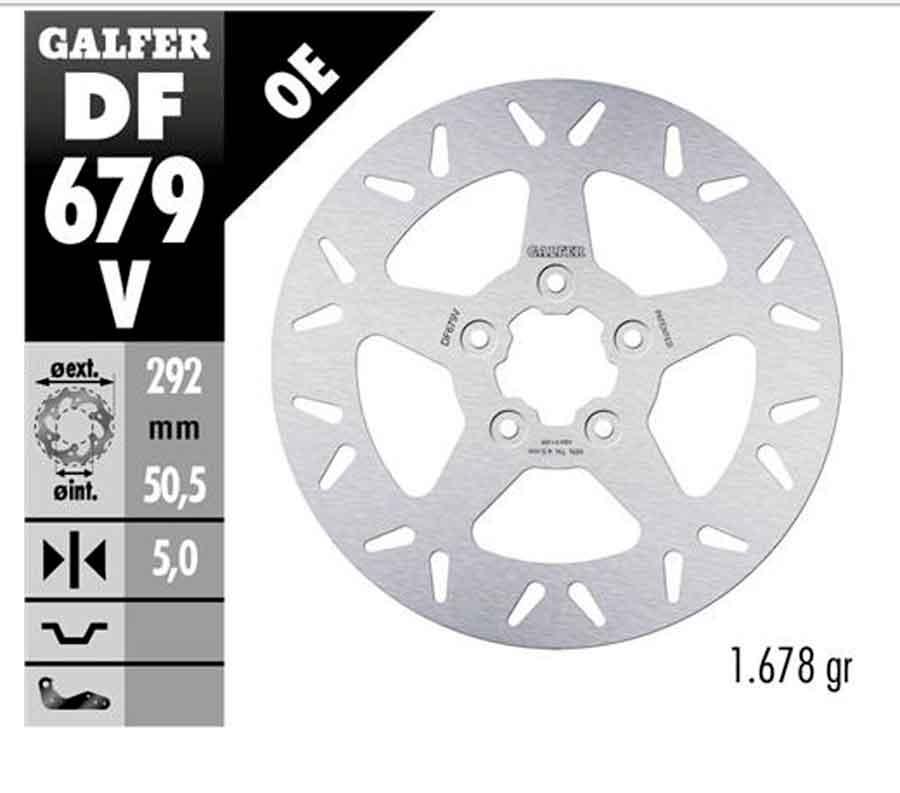 ROUND DISC FIXED 292x5mm