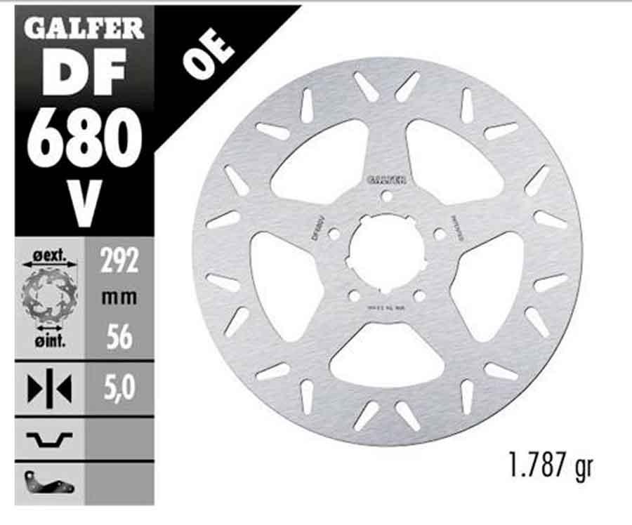 ROUND DISC FIXED 292x5mm