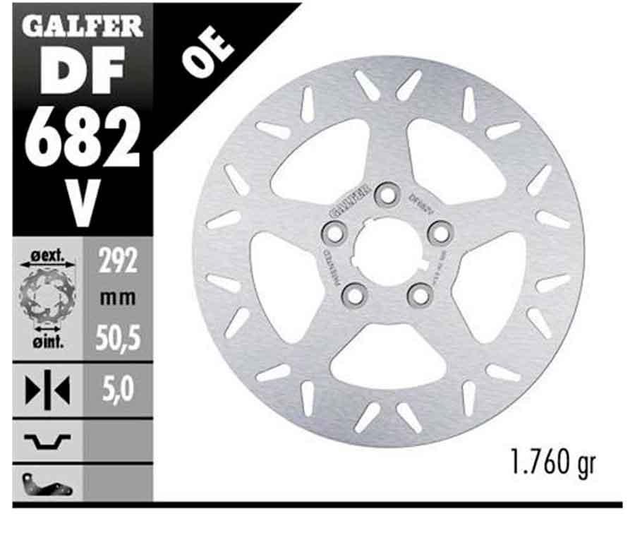 ROUND DISC FIXED 292x5mm