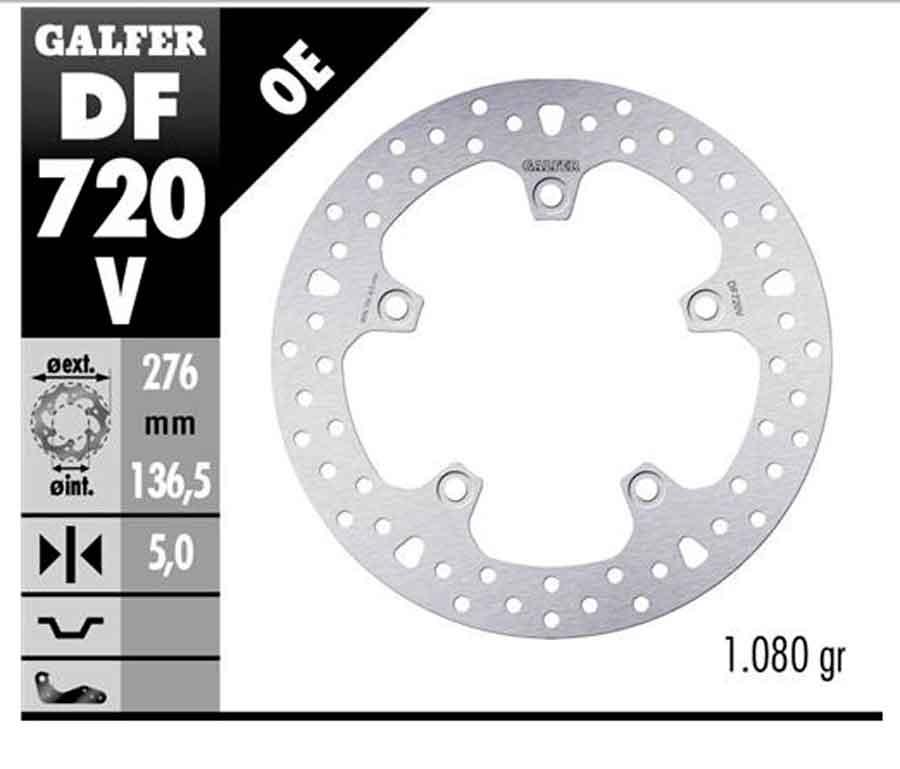 ROUND DISC FIXED 276x5mm